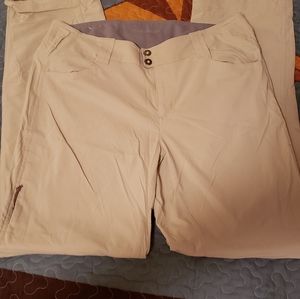 Columbia hiking zip pants